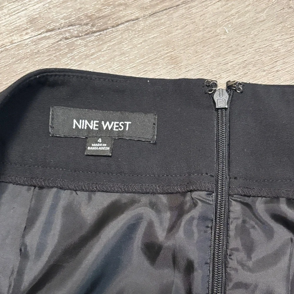 Nine West Classic Black Pencil Skirt